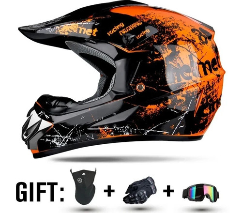 Youth kids motocross helmet - youth,