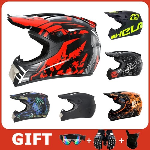 Youth kids motocross helmet - youth,