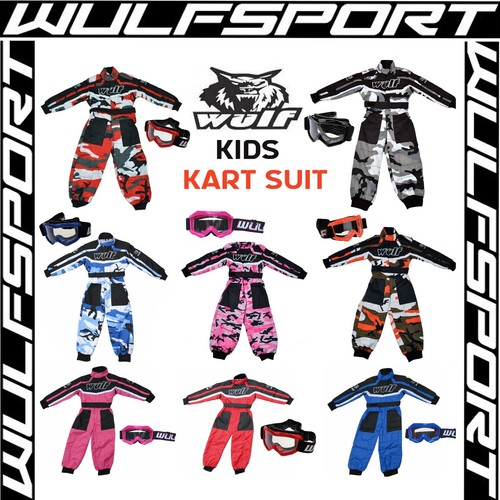 Kids motocross kart suit - kids,