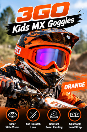 Kids off road goggle - kids, off-road