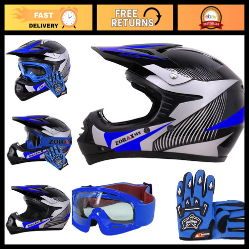 Youth motocross helmet with - helmet,