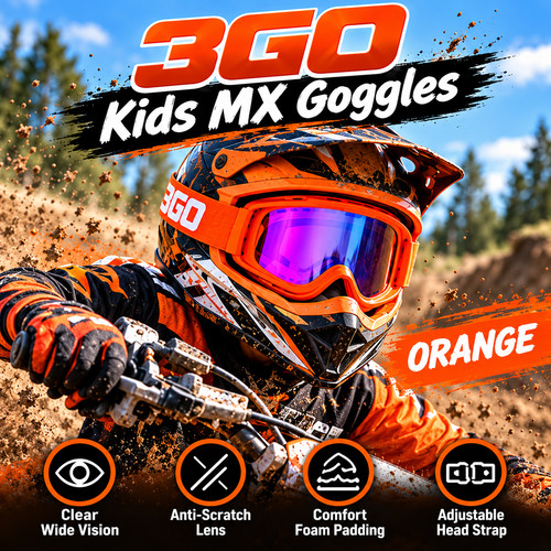 Kids off road goggle - off-road, mx