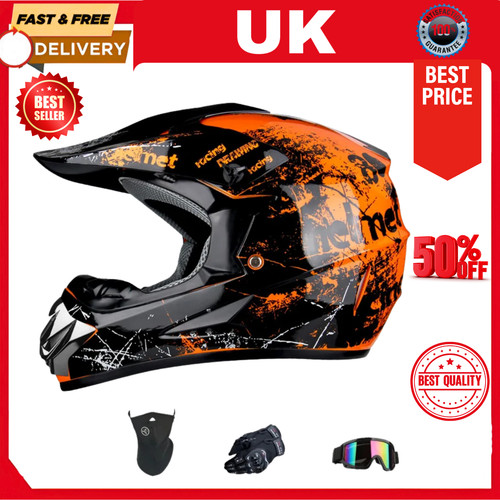 Youth kids motocross helmet - kids, mx